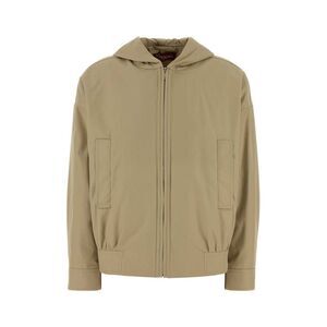 Mm Studio Women Beige Cotton Risorsa Jacket